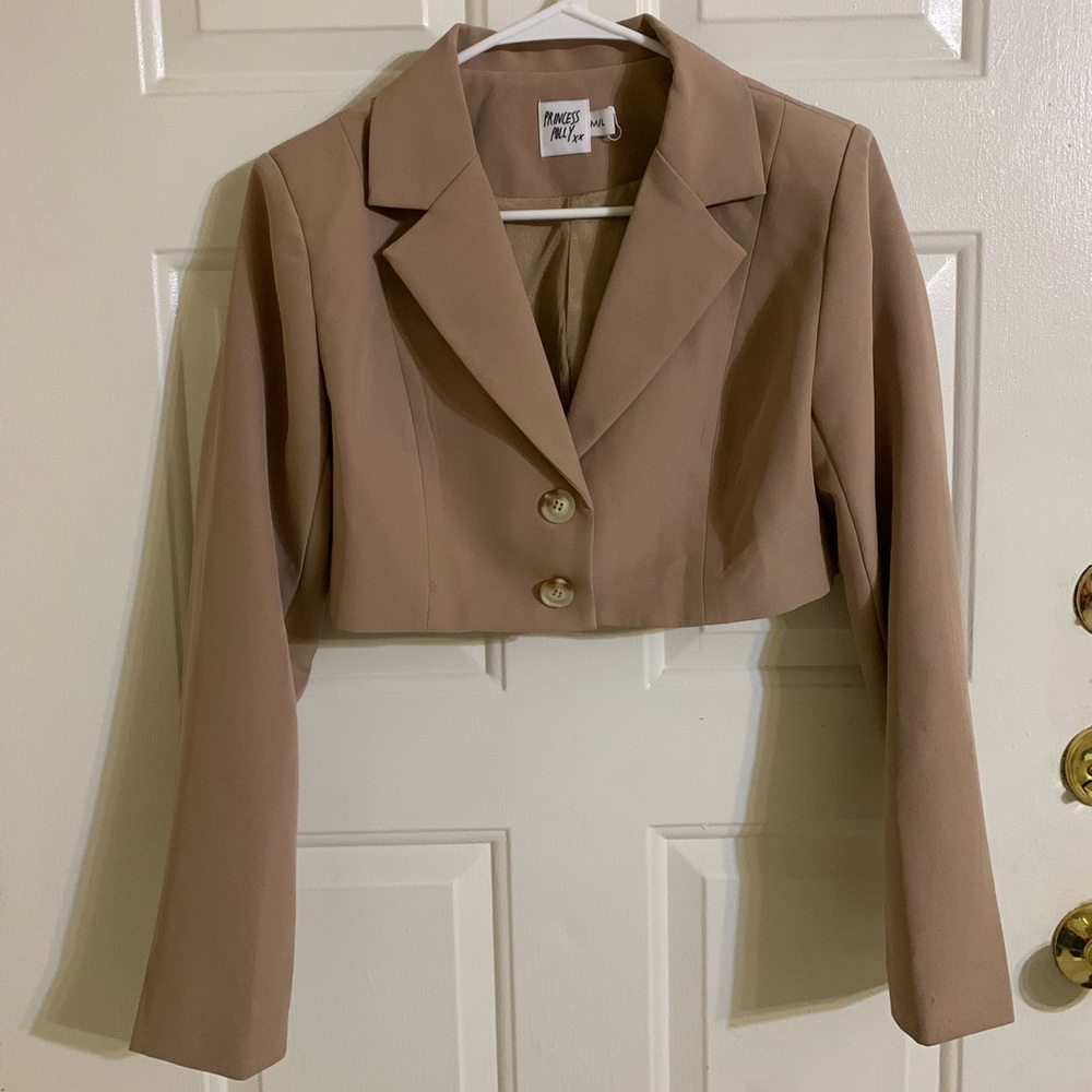 Princess Polly Cropped Blazer